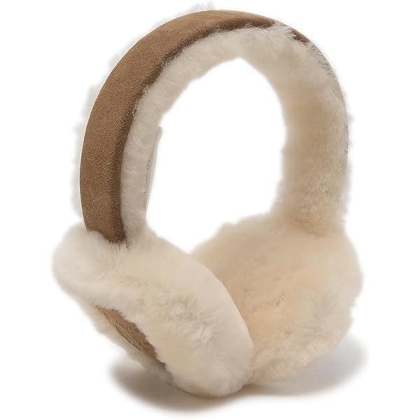 Amazon | UGG レディース シープスキン Bluetooth イヤーマフ, チェス