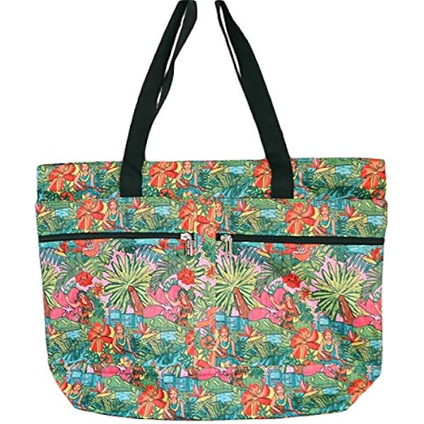 Amazon | [HoloHolo] ハワイアン トートバッグ フララニ Hula