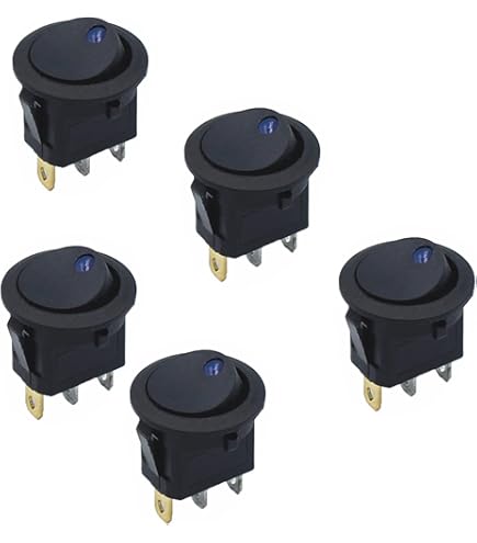 Amazon | NKKスイッチズ ロッカスイッチ JW-Sシリーズ 2極 ON