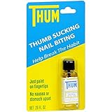 海外直送肘 Thum Anti-Thumb Sucking & Nail Biting Liquid, 0.2 oz