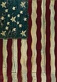 High Quality Freedoms Gate 28 x 40-Inch Decorative USA-Produced House Flag