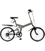 Amazon | AIJYU CYCLE セミファットバイク 折りたたみ自転車 20インチ