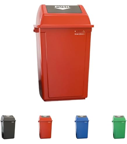 Amazon｜20L STORAGE BOX / 7UP-RED ダストボックス ごみ箱 7UP セブン