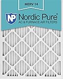 Nordic Pure 14 x 24 x 1 m14 – 6プリーツAC炉エアフィルタ、ボックスの6