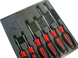 Snap-on スナップオン ソフトグリップドライバーセット 6ピース レッド SGDX60BR