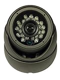 101AV DC-F1036 CCTV Outdoor 1000TVL Dome Camera 1/3" Sony 1.4 Megapixel CMOS Sensor 65'IR 3.6 mm 24 