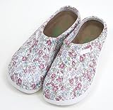 ガーデンシューズ　花柄/23263 単品38/24.0cm 【1点】