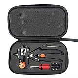 PerPure　接ぎ木はさみ 果樹 接ぎ木 枝接ぎ ハサミ 接木 はさみ 簡単 キレイ カット 専用 替刃 2枚付き（合計３種類（U + V +Ω））　ガーデニング 果树 枝 トウ 盆栽　移植用 ブラ