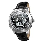 Gamma Master II Leather Strap Radiation Watch [並行輸入品]