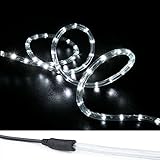 WYZworksクールホワイトpre-assembled LEDロープライト – 2ワイヤクリスマスHoliday Decorationインドア/アウトドア照明| UL & CSA認定