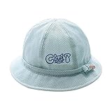 折りたたみ可能なビーチハッピーラブリーサンハットグレートギフトブルーサマーハットコットンハットベビーキャップ