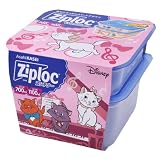 旭化成ホームプロダクツ ジップロック コンテナー 正方形 ディズニー25秋 700&1100ml