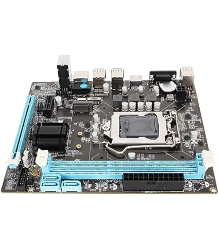 Amazon | デスクトップマザーボード H61 6 USB 2.0 DDR3 M.2 NVMe NGFF