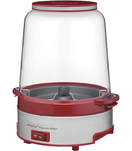 Amazon | EasyPop ホットエアポップコーンメーカー (レッド