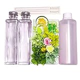 ハーバリウムキット【150ml　2本作成】 (琉球ガラスグリーン)