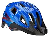 Mongoose Boys Zone Helmet Blue Lines [並行輸入品]