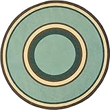 Joy Carpets Kid Essentials Ripples Misc Sold Color Area Rugs 46-Inch by 64-Inch by 0.36-Inch Woodlan