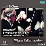 ベートーヴェン : 交響曲 第5番&第6番 | レオノーレ序曲第3番 (Beethoven : Symphonien Nr. 5 & 6 , Ouverture ''Leonore'' Nr. 3 / Karl Bohm , Wiener Philharmoniker (1977 Tokyo Live)) [SACD シングルレイヤー]