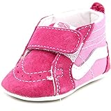 (バンズ) Vans Sk8-Hi Crib ベビー 米国 4 ピンク [並行輸入品]