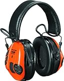 3M Peltor WS Tactical Sport Communications Headset, 20 dB Noise Reduction, Orange/Green by 3M