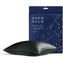 Amazon｜[COCOSILK] シルク100％ 枕カバー 両面 19匁 ファスナー 43
