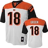 A。J。Greenシンシナティ・ベンガルズ# 18 NFL Youthミッドティアジャージーホワイト