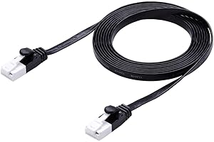 エレコム LANケーブル CAT6A 2m ツメが折れない 爪折れ防止コネクタ スーパーフラット ブラック ECLD-GFATBK20