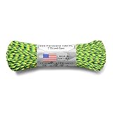 ATWOOD ROPE MFG. アトウッド・ロープ 7Strand 550Lbs パラコード 100フィート MADE IN USA (GECKO)パラコード 4mm 3mm 2mm 万能ロープ