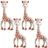 Vullie 616324-4 Sophie the Giraffe Teether Set of 4 by Vulli (English Manual)