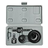 Baban 木工ホールソーセット ホールソー ドリルビット 木材 切削 11合1 ブラック