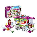 Snack車建物ブロックConstructionセットLearningおもちゃfor Toddler ( 120pcs )