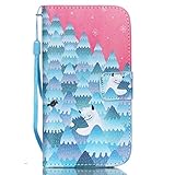 UNEXTATI Galaxy S3 ケース 手帳型ケース カバー カード収納 スタンド機能 マグネット式 衝撃吸収 横開 防塵 高品質 Samsung Galaxy S3ケース 対応 Case (ブ