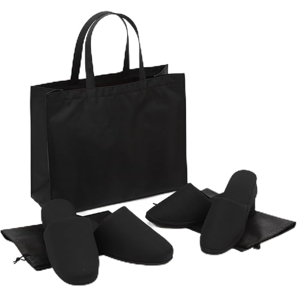 Amazon | [ハッピークローバー] お受験ペアスリッパ リボンサブバッグ