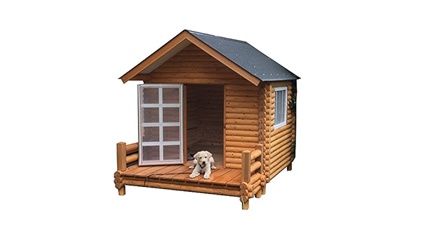 Amazon Co Jp ログペットハウス 犬小屋 犬舎 1400型 デラックス ペット用品