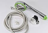 (スリーボックス)ThreeBox シャワー ヘッド 3点 セット (シャワーヘッド、ホース、フック) 節水 多機能
