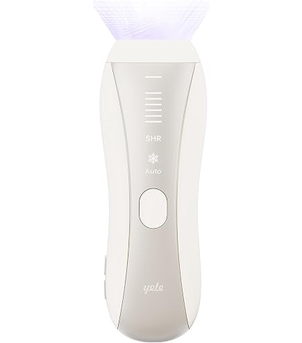 Amazon | YETE 脱毛器 家庭用光美容器 サファイア冷感搭載 VIO対応
