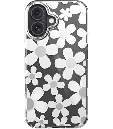 Amazon.co.jp: 【SwitchEasy】 iPhone 16 対応 ケース 花柄 クリア