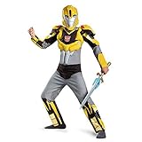 Disguise Bumblebee Animated Classic Muscle Costume Medium (7-8) [並行輸入品]