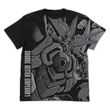 コスパ 真ゲッターロボ 原作版 原作版 ゲッターエンペラー オールプリント Tシャツ BLACK Lサイズ