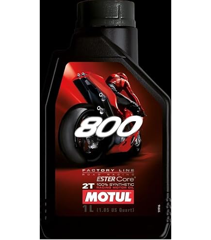 Amazon | Motul 800 2t Off Roadオイル4リットル837141 | 車用エンジン