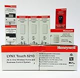 Honeywell Lynx 5210 Panel, (3) 5816WMWH, (1) 5800PIR-RES, (1) 5834-4, ZWAVE and WIFI Modules [並行輸入品]
