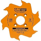 CMT 240.006.04 Biscuit Joiner Blade, 4-Inch Diameter x 6 Teeth, PTFE-Coated. [並行輸入品]
