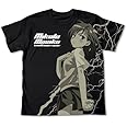 とある科学の超電磁砲 御坂美琴Tシャツ ブラック サイズ:L