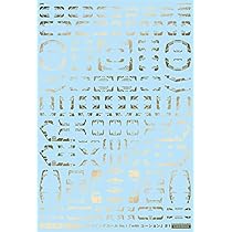 Amazon | アシタのデカール 1/144 GMラインデカールNo.4「with