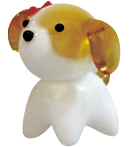Amazon.co.jp: かわいい いぬ 手作り ガラス細工 ダルメシアン