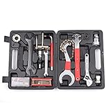 YOKINO 自転車修理 工具セット 自転車修理キット ツールボックス メンテナンス プロ バイク修理ツール ツールキット ツールセット ホームセンター 新型 多機能 携帯 自転車用品 自転車工具セッ