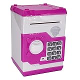 コード電子貯金箱Mini ATM電子保存お金コインバンクコインボックスfor Kids with電子ロック& Secretコードパスワードロックを解除with Great Gift Toy for C