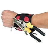 高品質磁気赤いリストバンド用マグネット保持ツールネジ釘ボルトガジェット