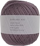 横田 DARUMA レース糸 #20 col.18 パープル 系 50g 約210m 3玉セット 01-2270