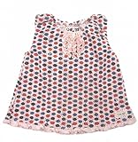 CHIP TRIP (チップトリップ） レースニット水玉PTスリーブレスチュニック 407-187 80サイズ